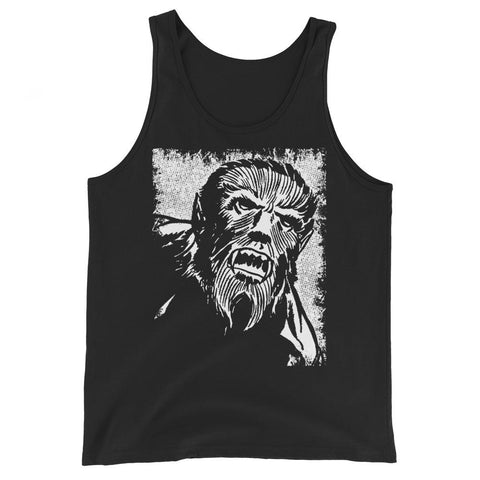 Call of the Werewolf Unisex Tank Top - Black - Pulp & Stitch