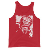 Call of the Werewolf Unisex Tank Top - Red - Pulp & Stitch