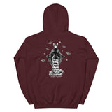 Carpe Noctem Unisex Hoodie - Maroon - Pulp & Stitch