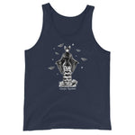 Carpe Noctem Unisex Tank Top - Navy - Pulp & Stitch