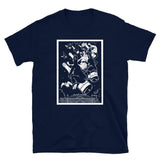 Champagne Gremlins Unisex T-Shirt - Navy - Pulp & Stitch