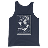 Champagne Gremlins Unisex Tank Top - Navy - Pulp & Stitch