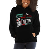 Crawling Thing Spook Show Unisex Hoodie - Black - Pulp & Stitch