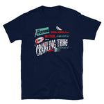 Crawling Thing Spook Show Unisex T-Shirt - Navy - Pulp & Stitch