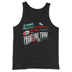 Crawling Thing Spook Show Unisex Tank Top - Black - Pulp & Stitch