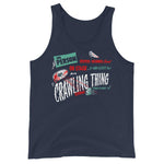 Crawling Thing Spook Show Unisex Tank Top - Navy - Pulp & Stitch