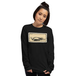 Dead Bird by Julie de Graag Unisex Long Sleeve Shirt - Black - Pulp & Stitch