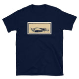 Dead Bird by Julie de Graag Unisex T-Shirt - Navy - Pulp & Stitch