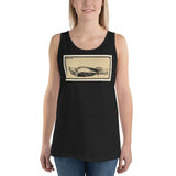 Dead Bird by Julie de Graag Unisex Tank Top - Black - Pulp & Stitch