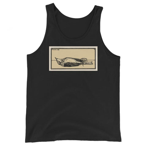 Dead Bird by Julie de Graag Unisex Tank Top - Black - Pulp & Stitch