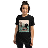 Death Rides A Sea Serpent Unisex T-Shirt - S - Pulp & Stitch