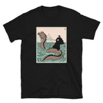 Death Rides A Sea Serpent Unisex T-Shirt - S - Pulp & Stitch