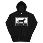 Dog by Julie de Graag Unisex Hoodie - Black - Pulp & Stitch