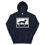 Dog by Julie de Graag Unisex Hoodie - Navy - Pulp & Stitch