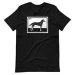 Dog by Julie de Graag Unisex T-Shirt - Black Heather - Pulp & Stitch