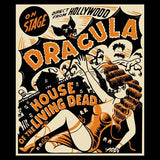 Dracula From Above Unisex T-Shirt - S - Pulp & Stitch