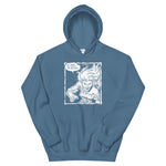 Drink His Blood Unisex Hoodie - Indigo Blue - Pulp & Stitch