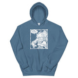 Drink His Blood Unisex Hoodie - Indigo Blue - Pulp & Stitch