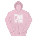 Drink His Blood Unisex Hoodie - Light Pink - Pulp & Stitch