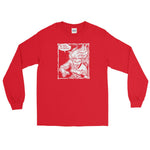 Drink His Blood Unisex Long Sleeve Shirt - Red - Pulp & Stitch