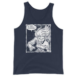 Drink His Blood Unisex Tank Top - Navy - Pulp & Stitch