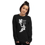 Elevate Your Spirits Unisex Long Sleeve Shirt - Black - Pulp & Stitch