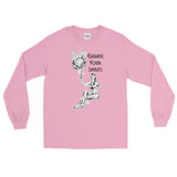 Elevate Your Spirits Unisex Long Sleeve Shirt - Light Pink - Pulp & Stitch