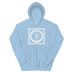 Flower by Julie de Graag Unisex Hoodie - Light Blue - Pulp & Stitch