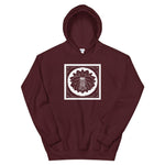 Flower by Julie de Graag Unisex Hoodie - Maroon - Pulp & Stitch