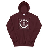 Flower by Julie de Graag Unisex Hoodie - Maroon - Pulp & Stitch