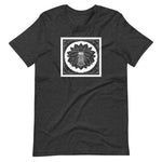 Flower by Julie de Graag Unisex T-Shirt - Dark Grey Heather - Pulp & Stitch