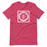 Flower by Julie de Graag Unisex T-Shirt - Heather Raspberry - Pulp & Stitch