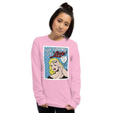 Forlorn Love Unisex Long Sleeve Shirt - Light Pink - Pulp & Stitch