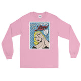 Forlorn Love Unisex Long Sleeve Shirt - Light Pink - Pulp & Stitch