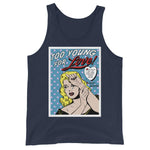 Forlorn Love Unisex Tank Top - Navy - Pulp & Stitch