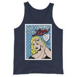 Forlorn Love Unisex Tank Top - Navy - Pulp & Stitch