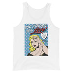 Forlorn Love Unisex Tank Top - White - Pulp & Stitch