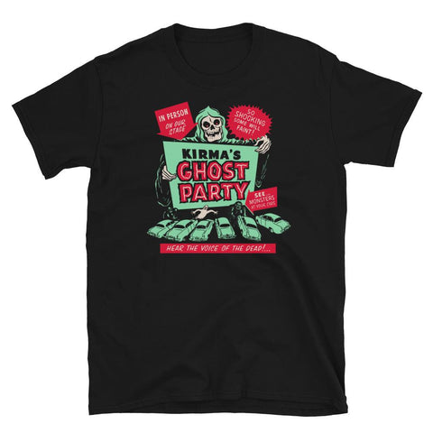 Ghost Party Drive-In Unisex T-Shirt - S - Pulp & Stitch