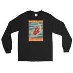 Girl & Moon Unisex Long Sleeve Shirt - Black - Pulp & Stitch