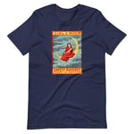 Girl & Moon Unisex T-Shirt - Navy - Pulp & Stitch