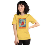 Girl & Moon Unisex T-Shirt - Yellow - Pulp & Stitch