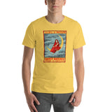 Girl & Moon Unisex T-Shirt - Yellow - Pulp & Stitch