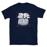 Godetia by Julie de Graag Unisex T-Shirt - Navy - Pulp & Stitch