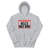 Hell's Half Acre Unisex Hoodie - Sport Grey - Pulp & Stitch