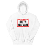 Hell's Half Acre Unisex Hoodie - White - Pulp & Stitch