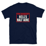 Hell's Half Acre Unisex T-Shirt - Navy - Pulp & Stitch