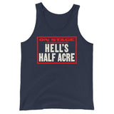 Hell's Half Acre Unisex Tank Top - Navy - Pulp & Stitch