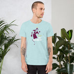 Holy Housewife Unisex T-Shirt - Heather Prism Ice Blue - Pulp & Stitch