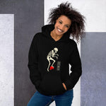 Japanese Creep Skull Unisex Hoodie - Black - Pulp & Stitch