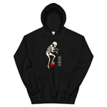 Japanese Creep Skull Unisex Hoodie - Black - Pulp & Stitch